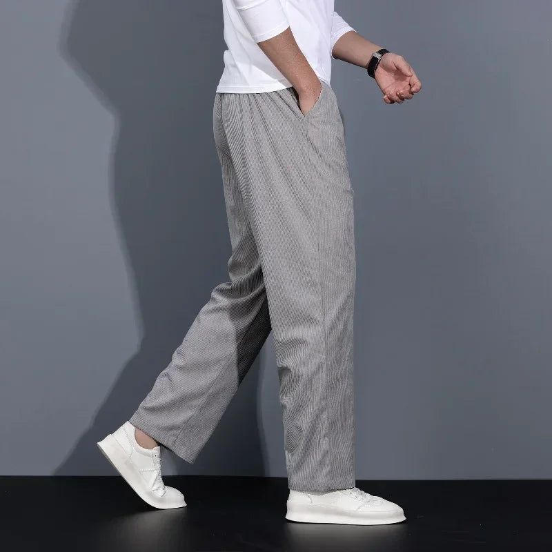 Men's Outdoor Golf Sports Windproof and Breathable Trend Straight Leg Pants Are Comfortable Fashionable Versatile Casual Pants