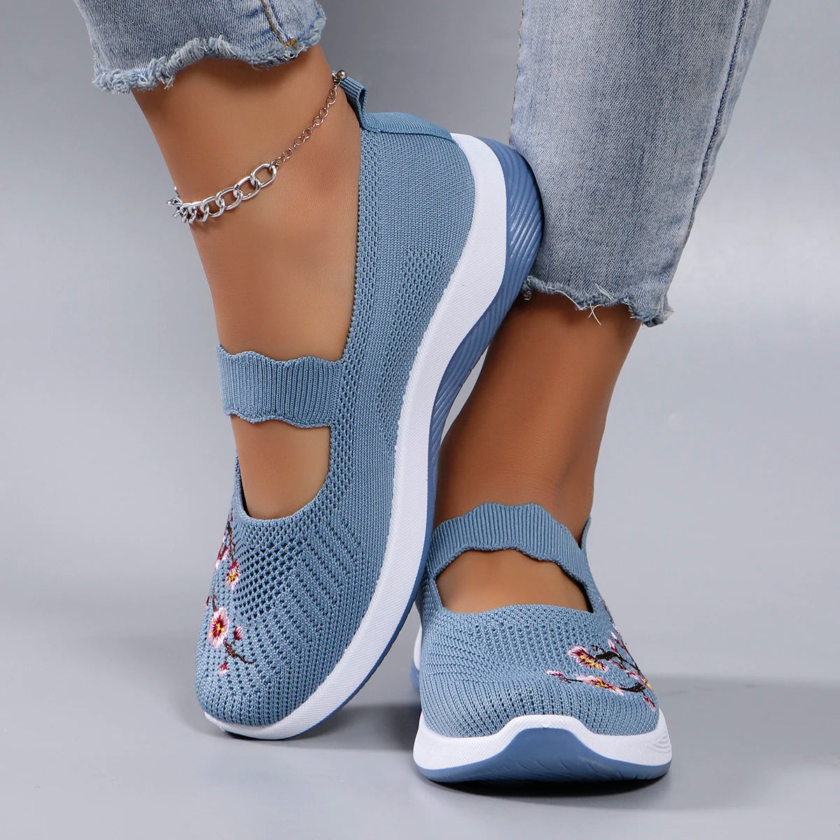 Women's summer breathable mesh flat shoes women's shoes casual sports shoes, clearance free shipping