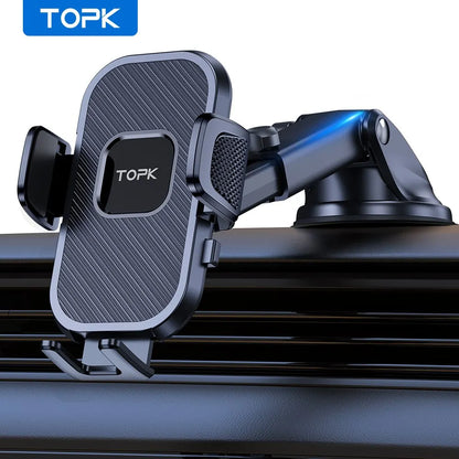 Car Phone Holder Gravity Stand Air Vent Windshield Dashboard Mount