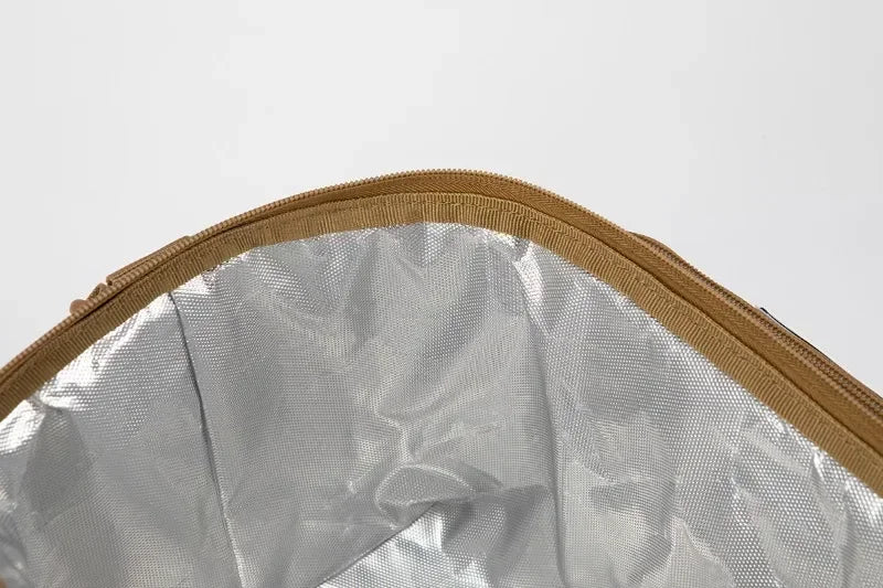 13L Tactical Thermal Cooler Bag Picnic Cooler Box Camping Lunch Bag Outdoor Heavy Duty Lunch Box Cooler Backpack Camping Storage