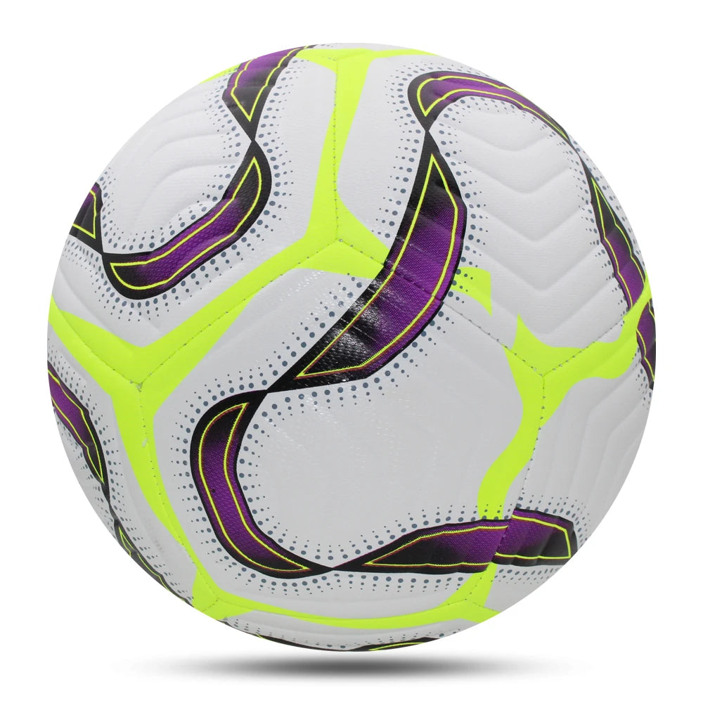 Soccer Balls Standard Size 5 Machine-Stitched Ball PU Material Sports League Outdoor Match Football Training Ball Futbol Voetbal