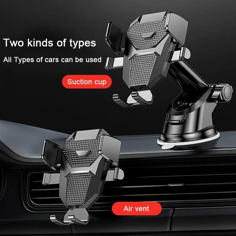 2025 NEW Universal Sucker Car Phone Holder 360° Windshield Car Dashboard Mobile Cell Support Bracket for iPhone Samsung Xiaomi