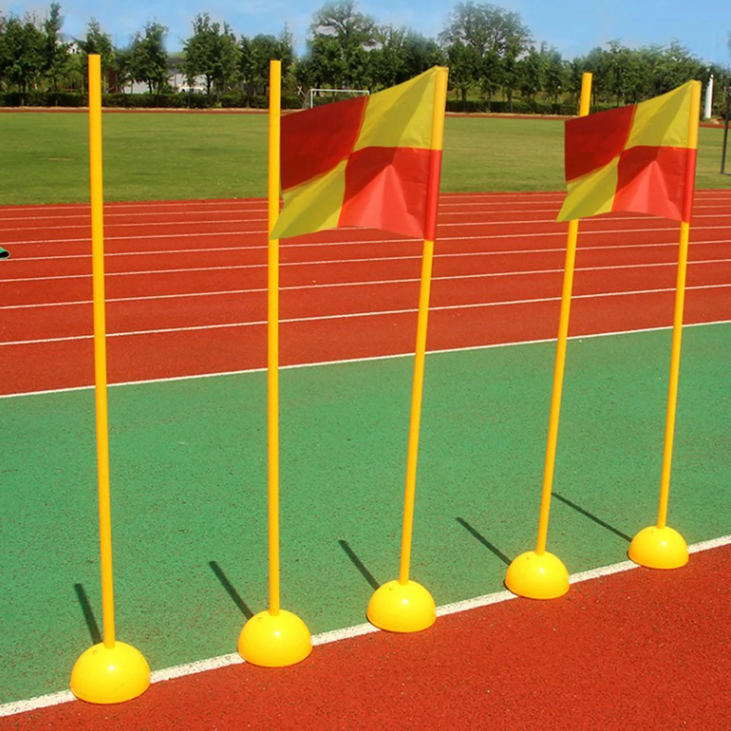 Training Equipment Soccer Training Markers Football Sign Pole Agility Marker Strong Identification Obstacles sport Roadblocks