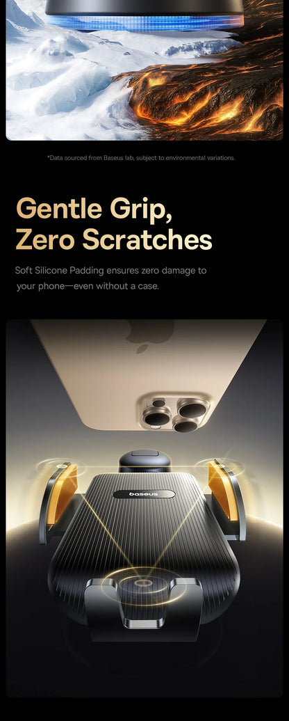 Car Phone Holder With Suction Cup For Dashboard And Windshield Universal