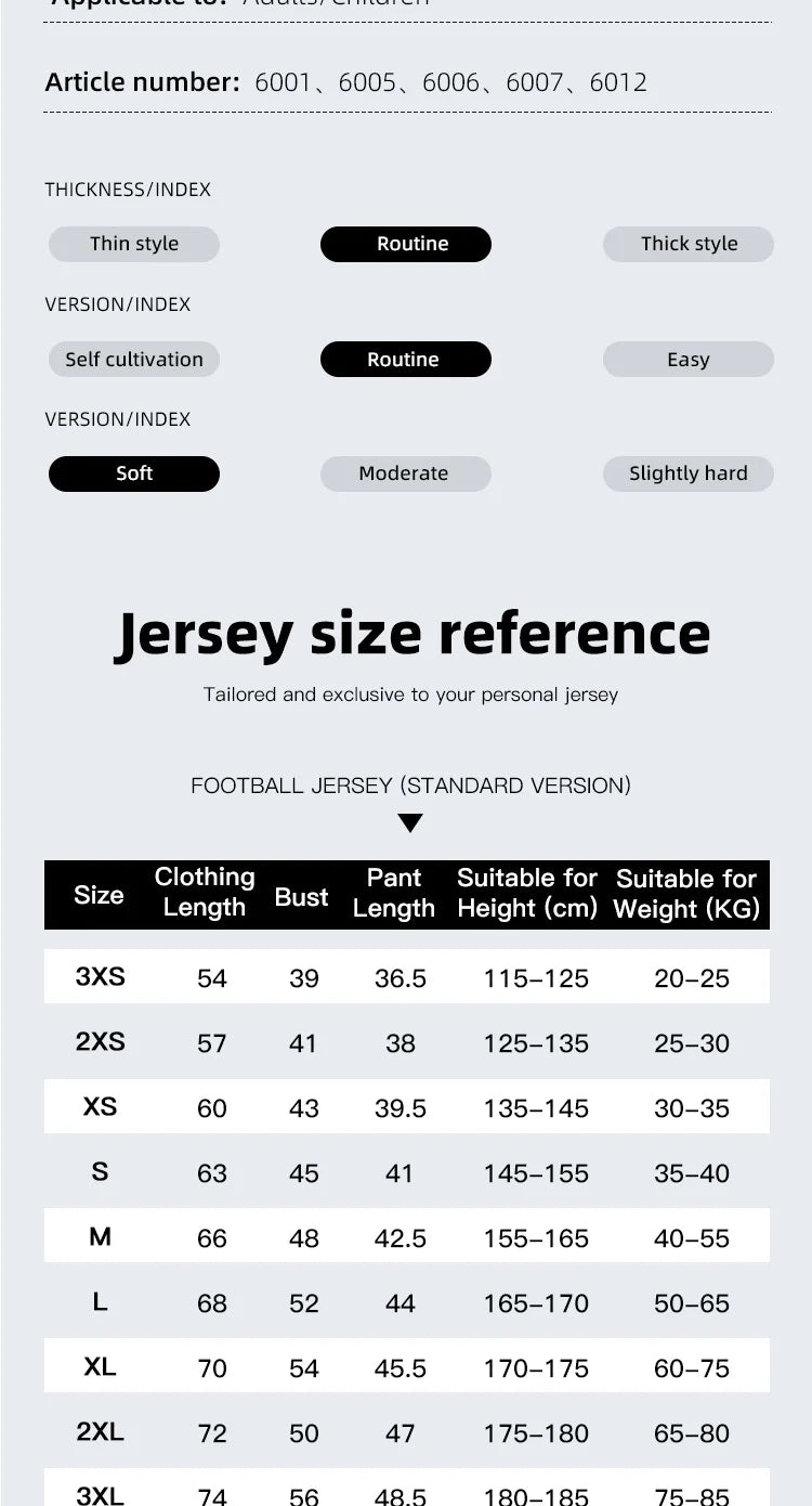 Adult Kid Soccer Jersey Customize Football Uniforms Shirts Men Women Futsal Sportswear Training Tracksuit Sports Outfit Clothes