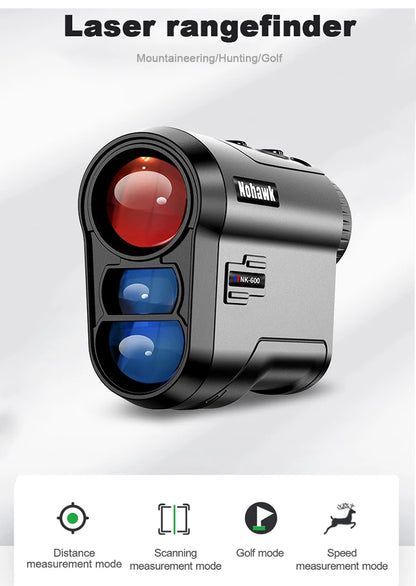 Golf Laser Rangefinder With Flag-Lock Slope 600M 1000M