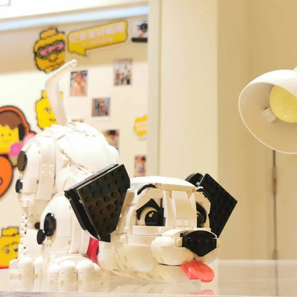 Building Block Puppy Model Set 1722 Pieces Educational Toy