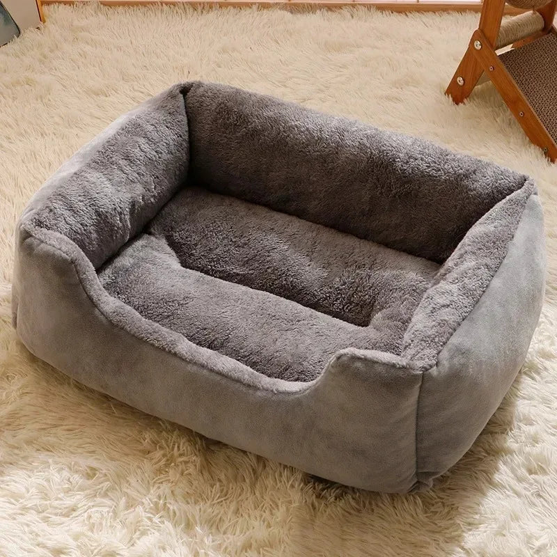 Cat & Dog Bed – Soft Cushion, Indoor Pet House, Winter Accessories