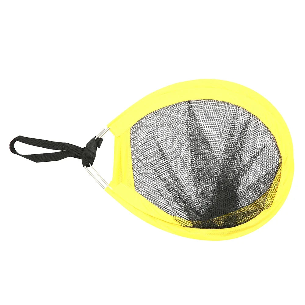 Folding Training Goal Net Kids Portable Indoor Outdoor Football Plaything Practice With Inflatable Soccer and Pump Kits