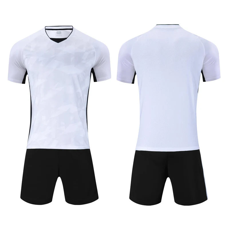 Adult Kid Football Jersey Men Customize Soccer Uniform Sports Shirt Women Futsal Sportswear Child Team Training Tracksuit Outfit