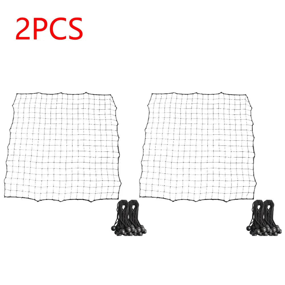 Soccer Rebounder Net with 20 Elastic Ropes Soccer Bounce Back Net Rebound Net Training Aid for Kids Teens & Adults