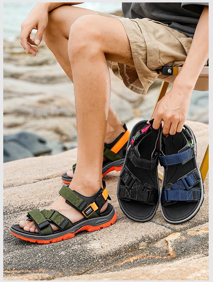 Men's Sandals Wear-Resistant Outdoor Summer Breathable EVA Insole