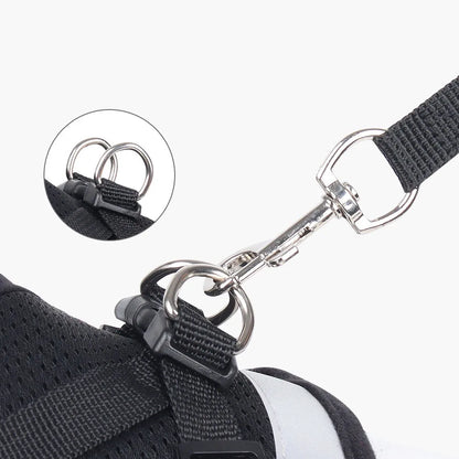 Adjustable Reflective Nylon Pet Harness And Leash Escape Proof