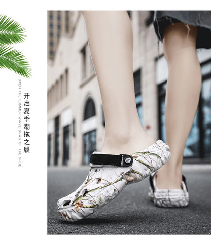 EVA Platform Slippers Unisex Beach Slides Indoor Outdoor Garden Sandals