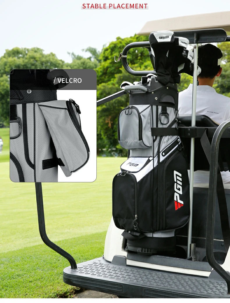 PGM Golf Bags Multi-Function Waterproof Anti-collision Retention Mechanism Large Capacity Travel Bags QB134