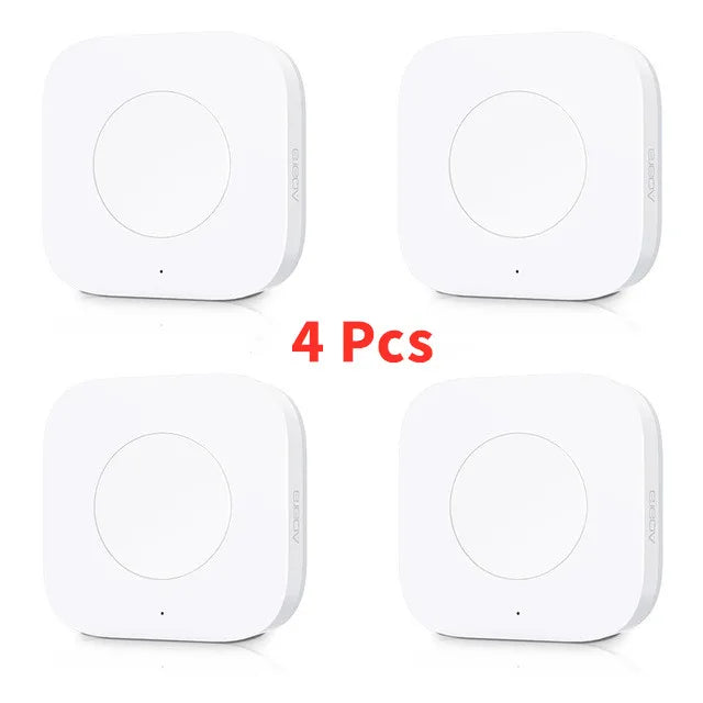 Aqara Sensor Smart Wireless Mini Switch Key Zigbee Connection Remote One Key Control Button Home Security Mihome Homekit