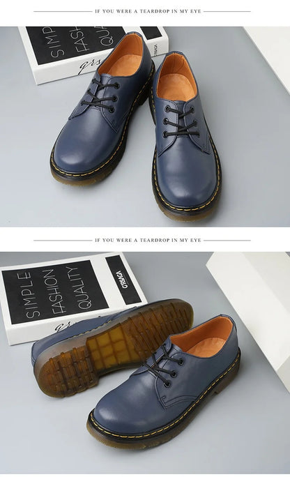 Genuine Leather Men's Casual Driving Shoes Breathable Non Slip Loafers