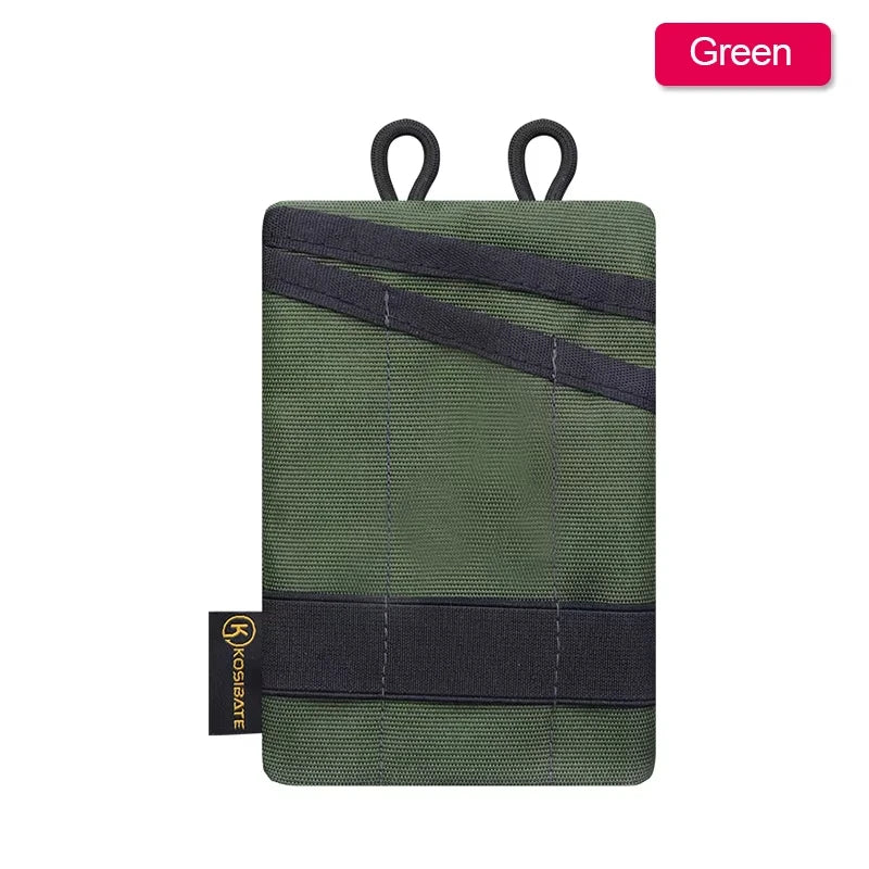 Tactical EDC bag wallet bag mini waist bag card key with waist bag camping, hiking, hunting, fishing, outdoor coin wallet