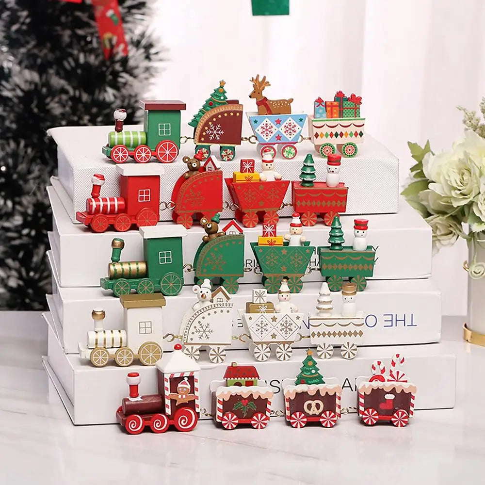 Christmas Train Decoration – Merry Christmas 2025 Home Ornament, Xmas & New Year 2026 Gifts
