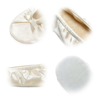 Women Ballet Flats Indoor Lightweight With Soft Foam Insole Bow Knot