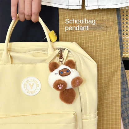Soft Cat Plush Pendant – Backpack Accessory & Gift Idea