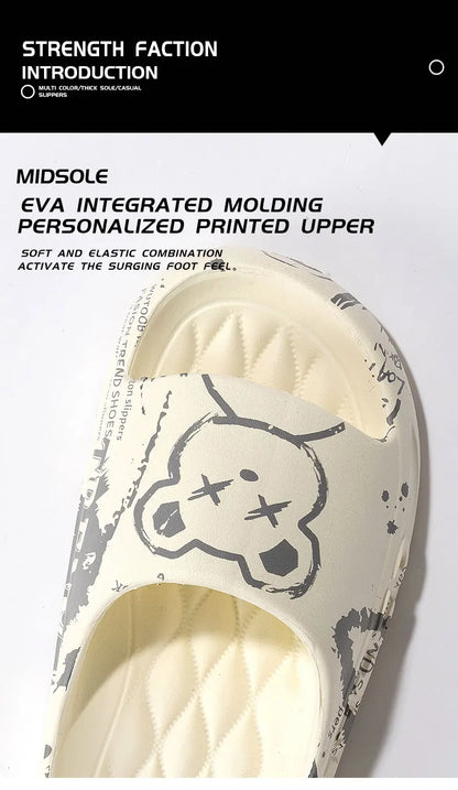 Slippers EVA Insole Non Slip Indoor Outdoor Casual