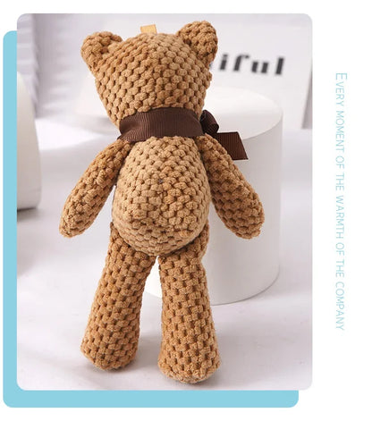 16cm Pineapple Bear Plush Toy Keychain Bag Pendant