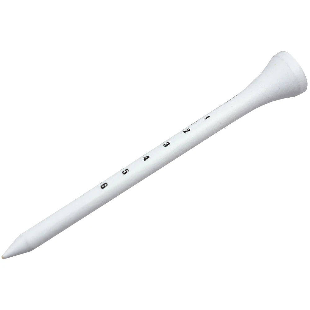 50pcs Premium Wooden Golf Tees with Height Markers - Non-slip Design for Perfect Ball Position Durable Golf Accessories