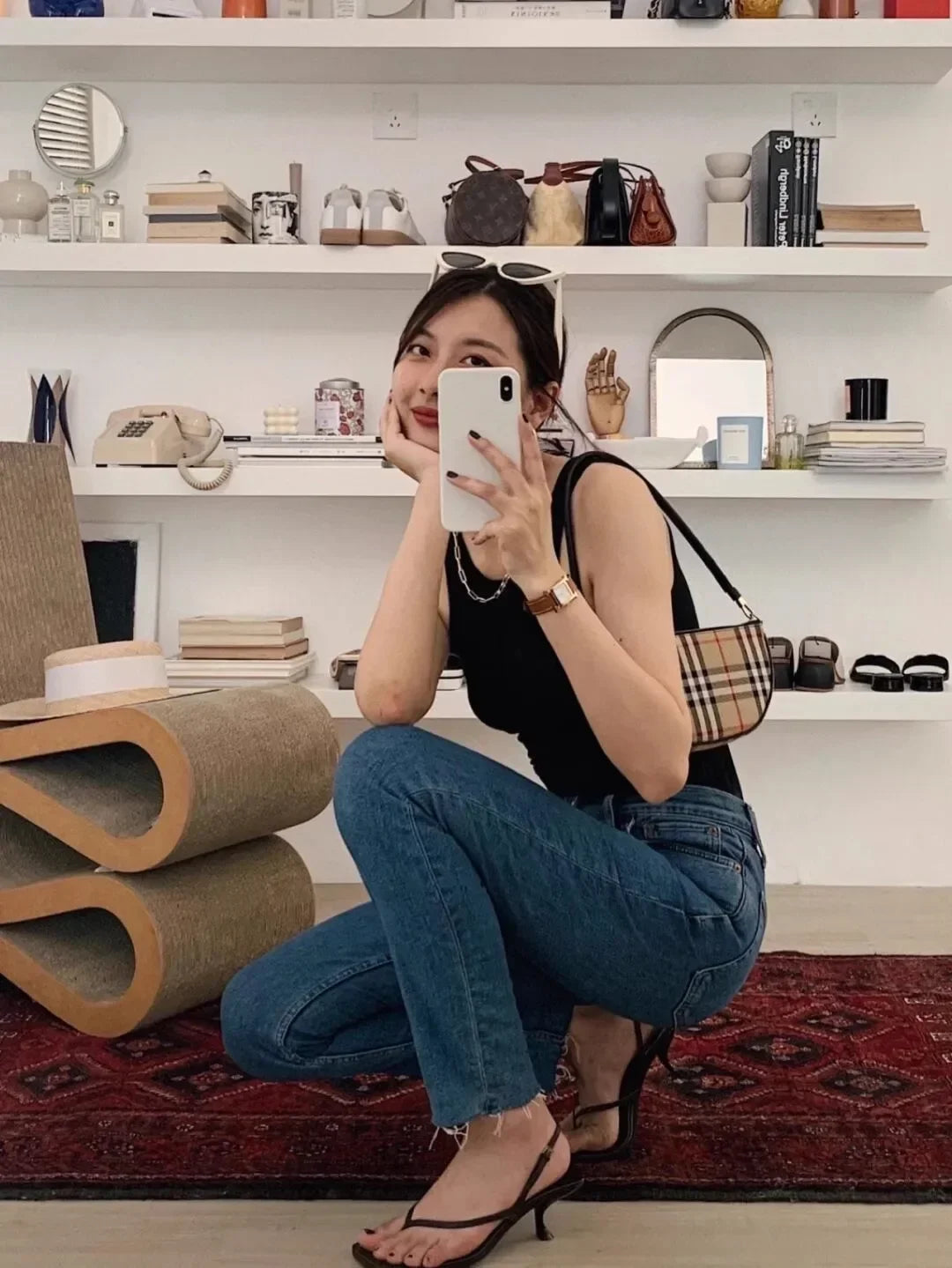 Retro Square Toe Clip Toe Sandals Kitten Heel Back Strap Brown Solid Concise French Style Sexy Fashion Women Shoes Summer Casual