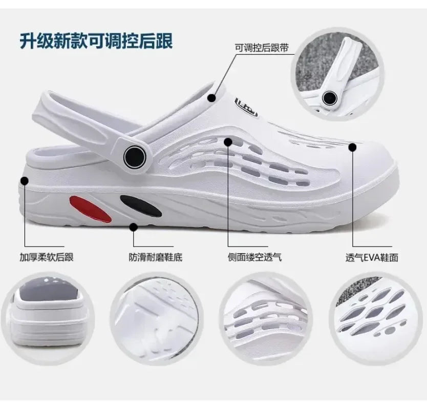 Unisex EVA Slippers Clogs Sandals Sizes 47 48 49 Beach Garden Outdoor