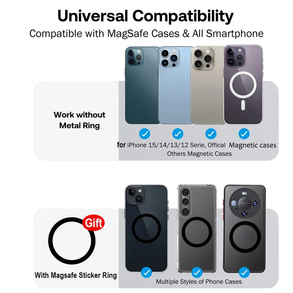 Grippopso Universal Magnetic Phone Socket Phone Holder Stand Silicone Grip Tok Mobile Phone Accessories Soporte for iPhone