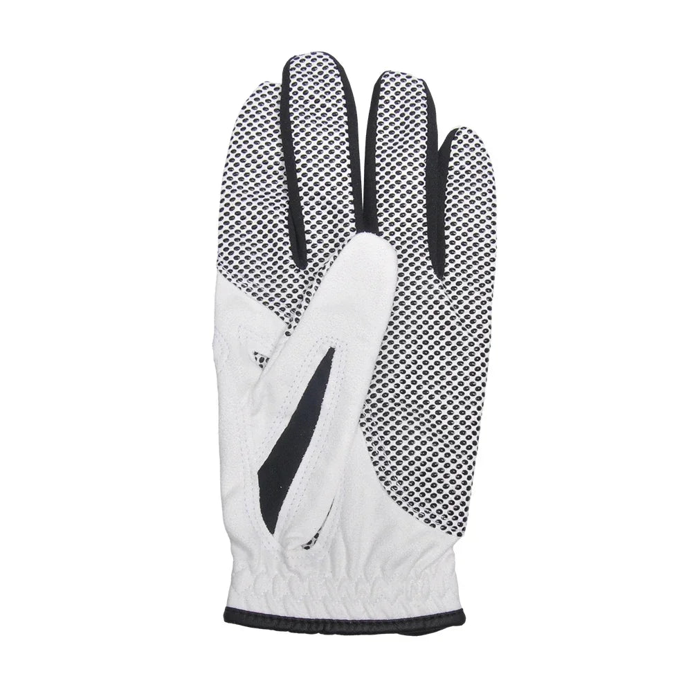 PGM Golf Gloves,Men's Left/Right Hand Anti-slip Particles Wear-resistant Gloves,Microfiber Cloth Golf Gloves ST017