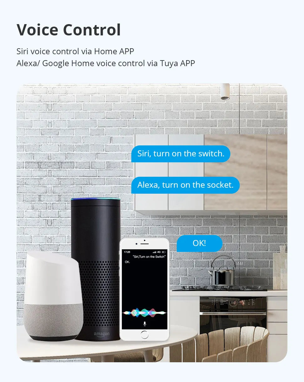 Zemismart Zigbee Smart Brazil Socket 10A 20A Outlets Work with Tuya Smart Life App Alexa Google Home Control