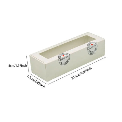 Transparent Window Kraft Paper Packaging Boxes – Birthday, Wedding, Party Gift Boxes