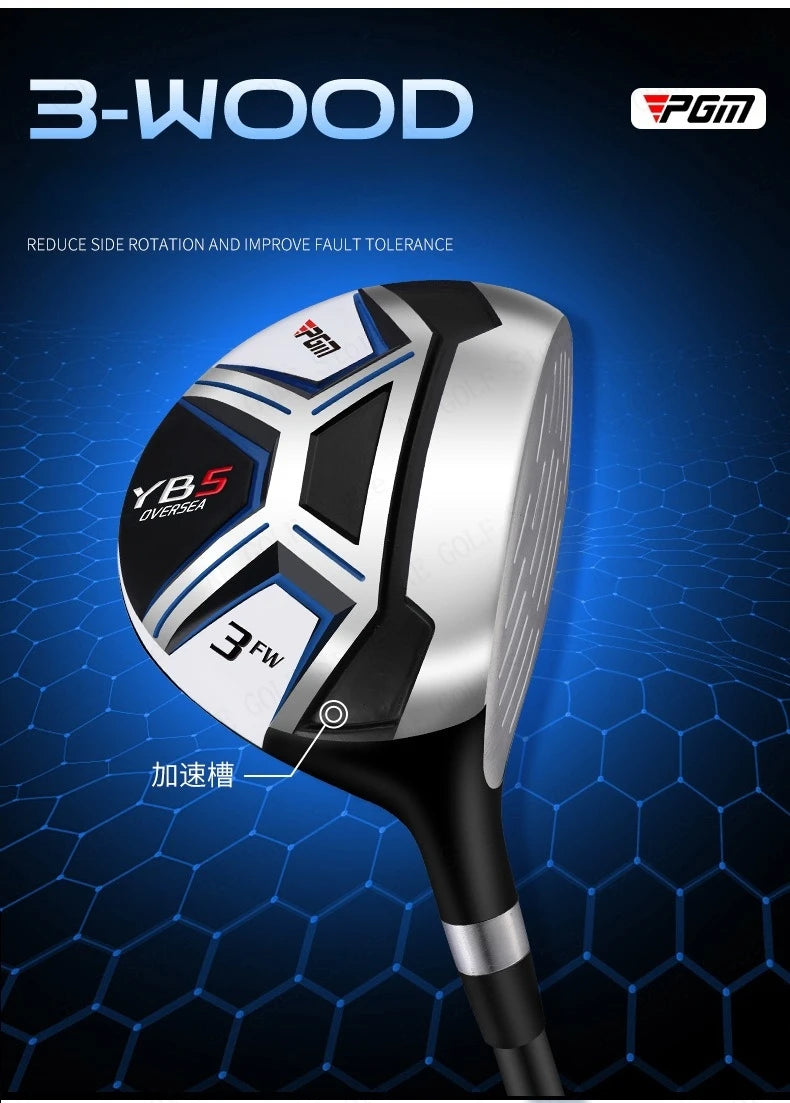 PGM New Golf Club Set for Men 11 Pcs Beginner's Training Golf Rod Men's Golf Set Right Hand Combo Set MTG073