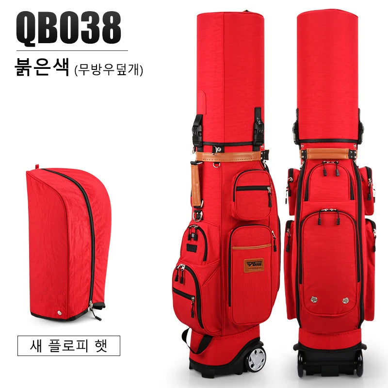 PGM Golf Multi-functional Towing Ball Bag with Ball Rod and Password Lock Aviation Bag QB038