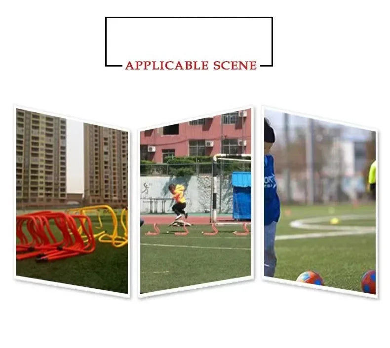 5/10/20/30Pcs 30cm Football Hurdle Portable Speed Agility Training Equipment Hurdle Ladder Safety Soccer Stable Rack