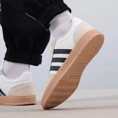 Unisex Leather Sneaker Low-Top Rubber Sole Casual IE9044