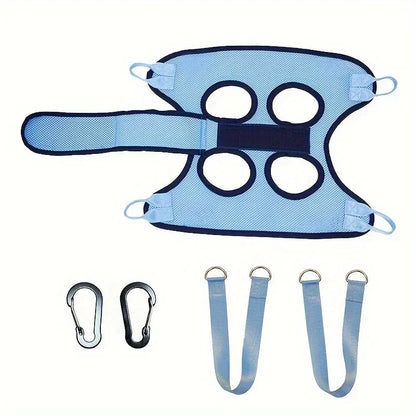 Pet Grooming Hammock With Comfort Grip For Small To Medium Dogs And Cats