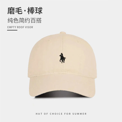 Unisex Knit Polyester Baseball Cap with Sun Protection