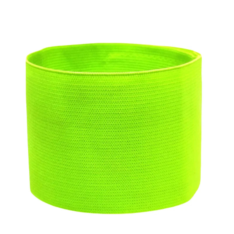 Non-slip Football Captain Armband Elasticity Visibility Sports Arm Band 15 Colors Available Professional Soccer Armbands