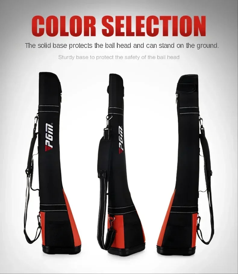 PGM  Waterproof Nylon Golf Gun Bag Protable Sunday Bag for 4~5pcs Golf Clubs Lightweight Golf Caddie Aviation Bag QIAB010