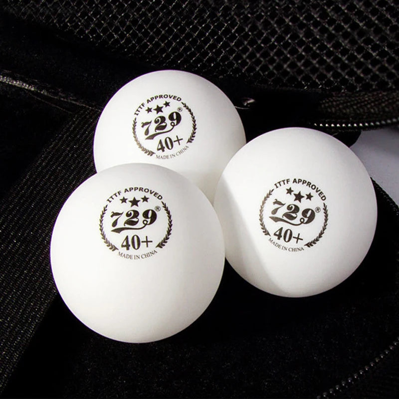 729 Friendship 3 Stars Seamless Table Tennis Ball 40+ New Material Ping Pong Balls for National Games Competition ITTF Approved