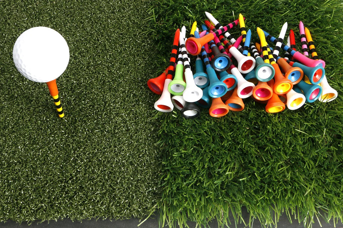 Golf Nail TEE Plastic Seat 83mm Rubber Cover Soft Rubber Head Cover Serve Golf Tee Seat Ball Holder T-014