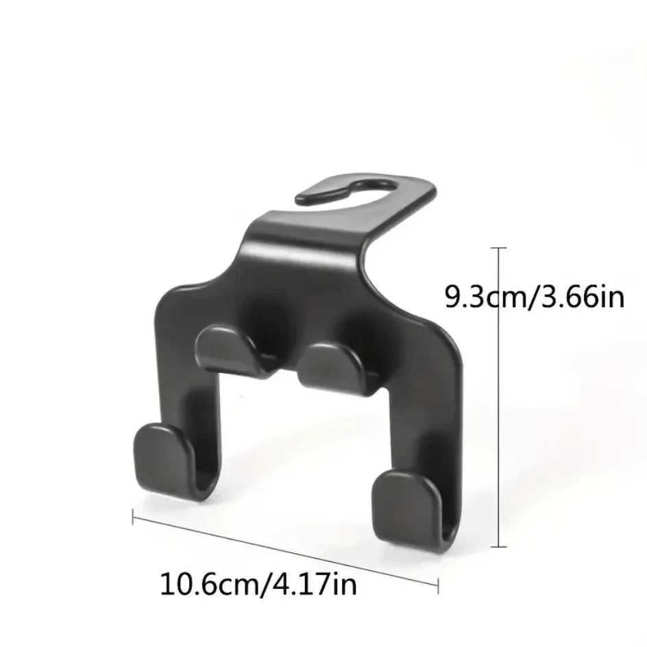 Car Back Seat Hook Hanging Storage Mobile Phone Holder Stand Lazy Rear Seat Phone Headrest Bracket For iPhone Samsung All Phones