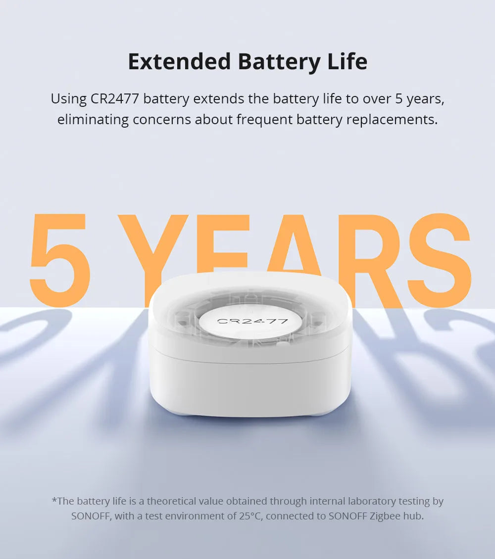 SONOFF SNZB-05P Zigbee 3.0 Water Leak Sensor Leaking and Dripping Detection Real-time Alerts Support Home Assistant Google Alexa