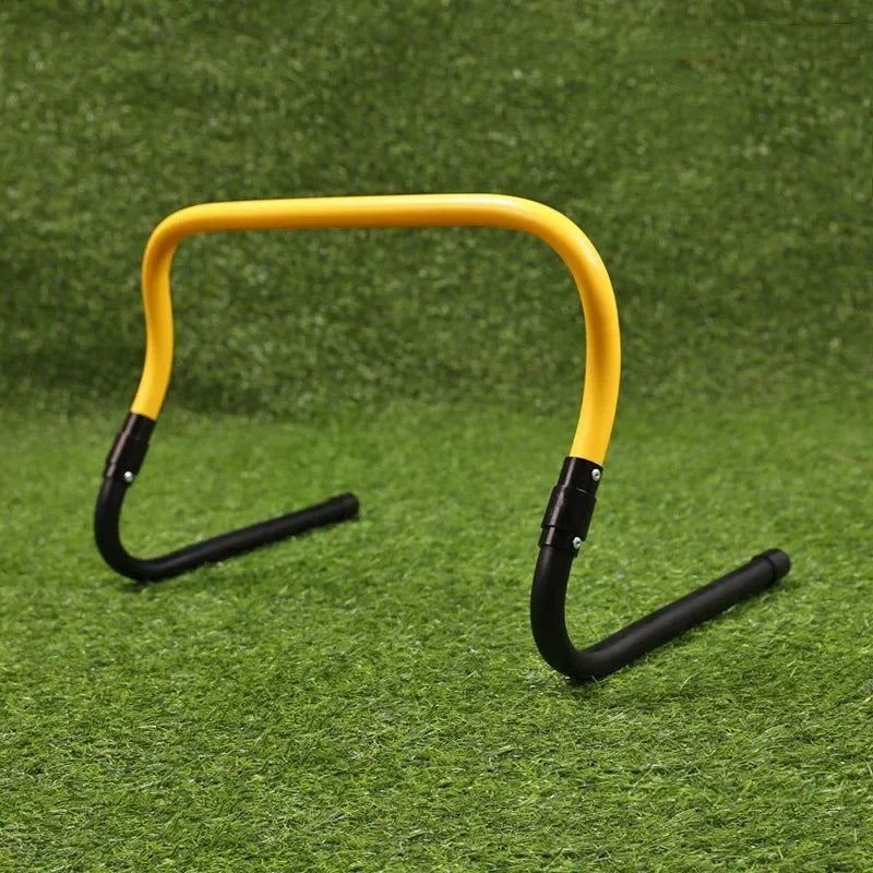 Portable Hurdles Foldable Football Training Agility Hurdle Physical Training Assistant Equipment Multifunction Mini Barrier Bar