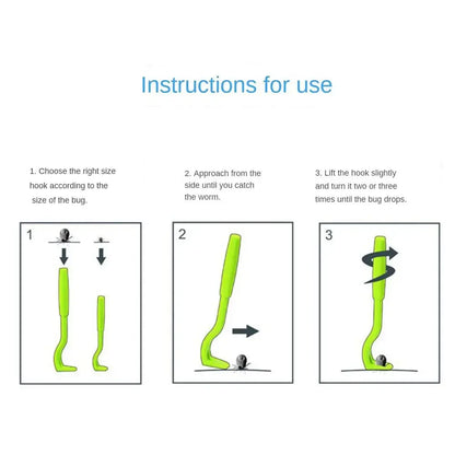 Pet Tick Removal Tweezer Plastic Flea Mite Remover Tool