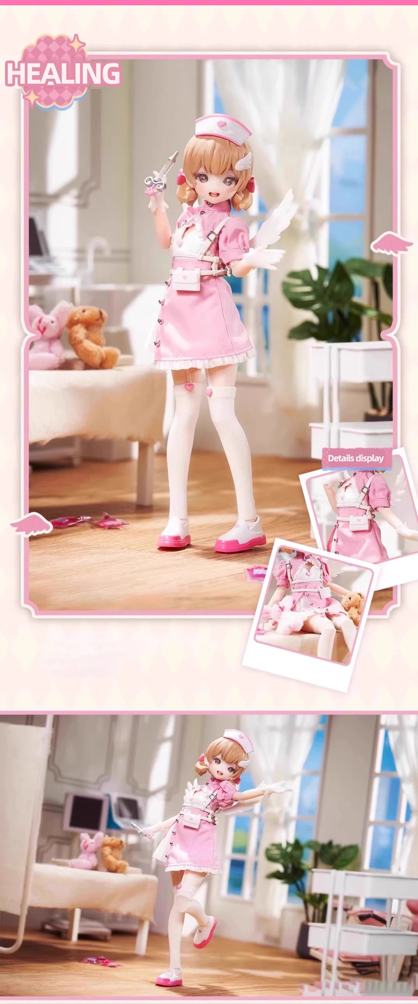 In Stock Neo Eden Mjd Doll Blind Box Light Nightmare Twin Series Movable Joint Doll Anime Figure Collectible Toy Boy Girl Gifts