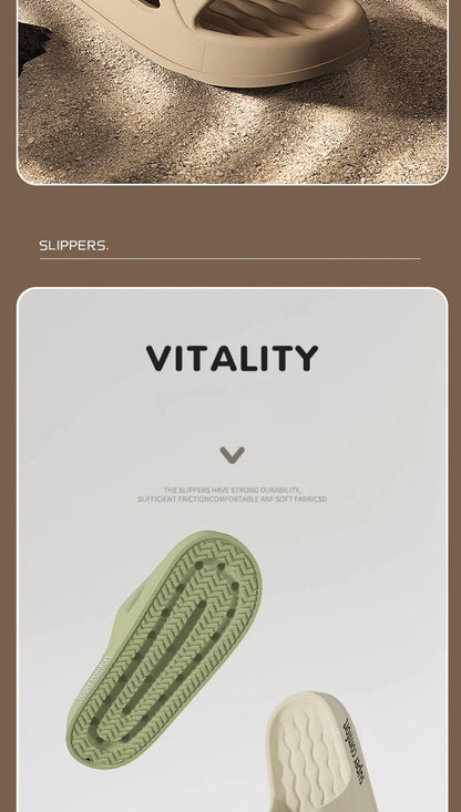 Slippers For Men Indoor EVA Insole And EVA Outsole